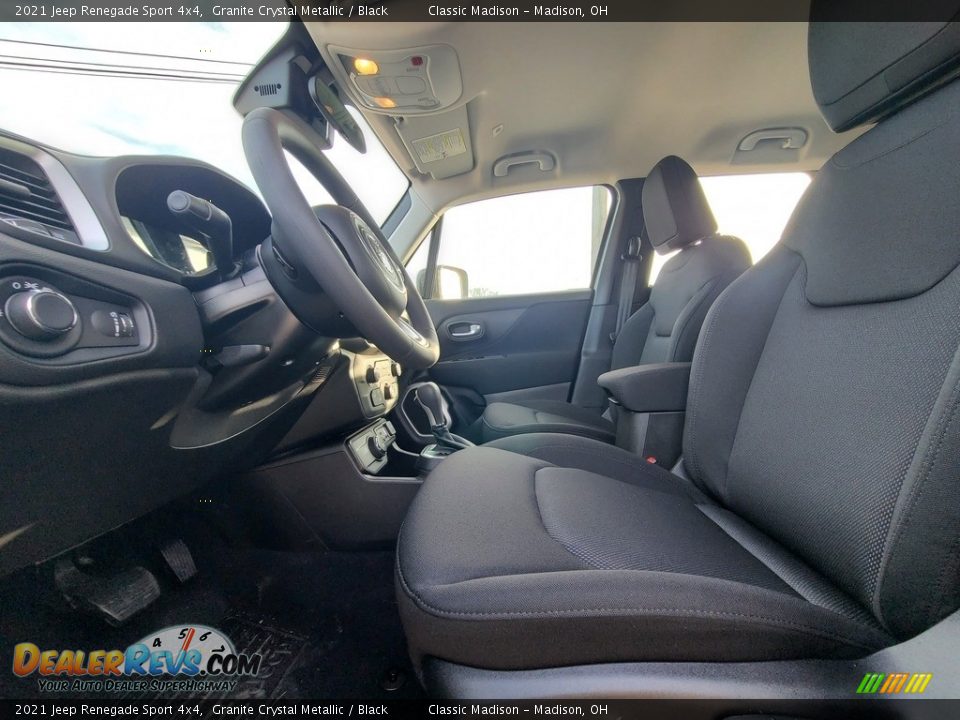 2021 Jeep Renegade Sport 4x4 Granite Crystal Metallic / Black Photo #2