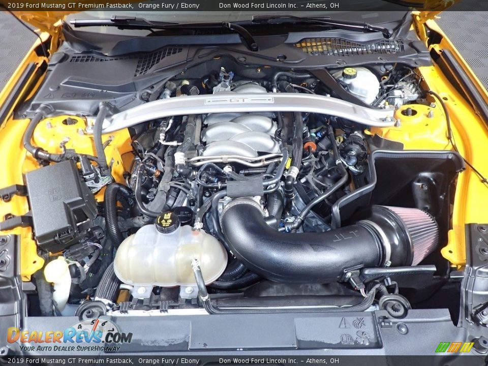 2019 Ford Mustang GT Premium Fastback 5.0 Liter DOHC 32-Valve Ti-VCT V8 Engine Photo #8