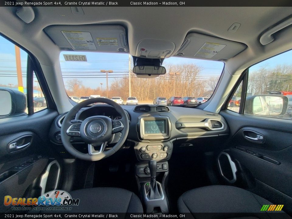 2021 Jeep Renegade Sport 4x4 Granite Crystal Metallic / Black Photo #4