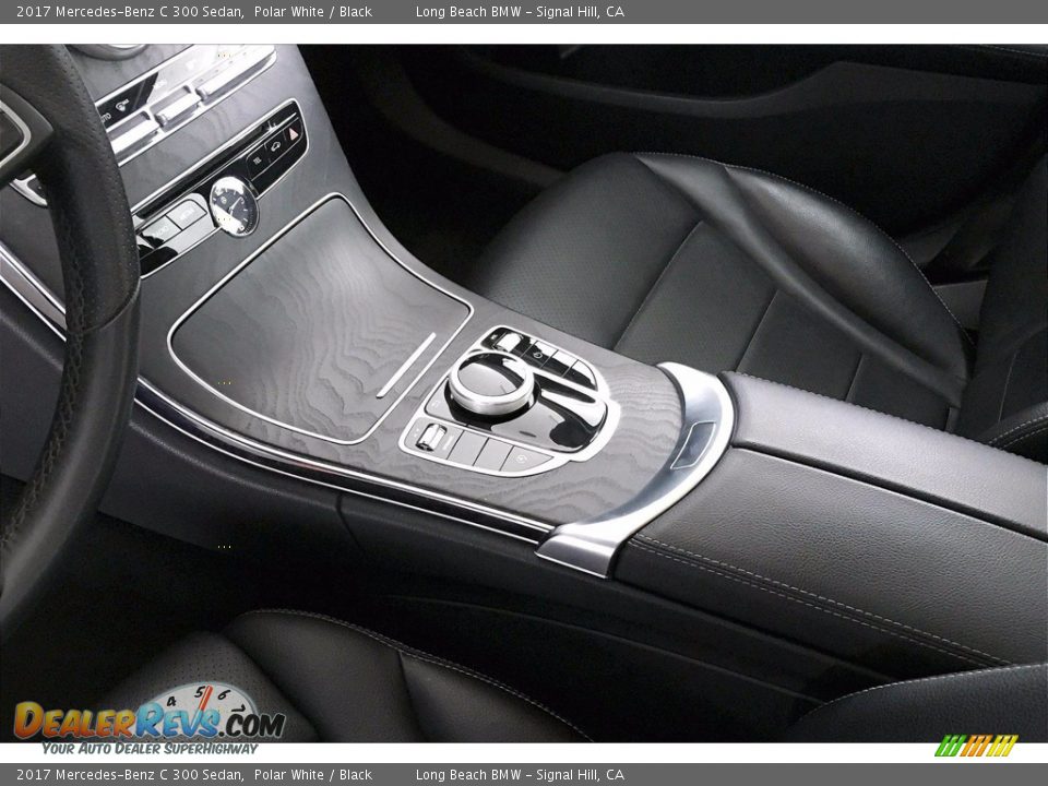 2017 Mercedes-Benz C 300 Sedan Polar White / Black Photo #16
