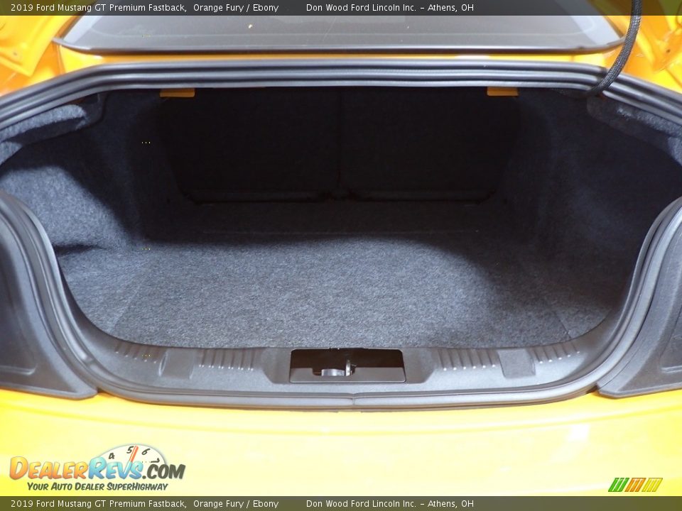 2019 Ford Mustang GT Premium Fastback Orange Fury / Ebony Photo #16
