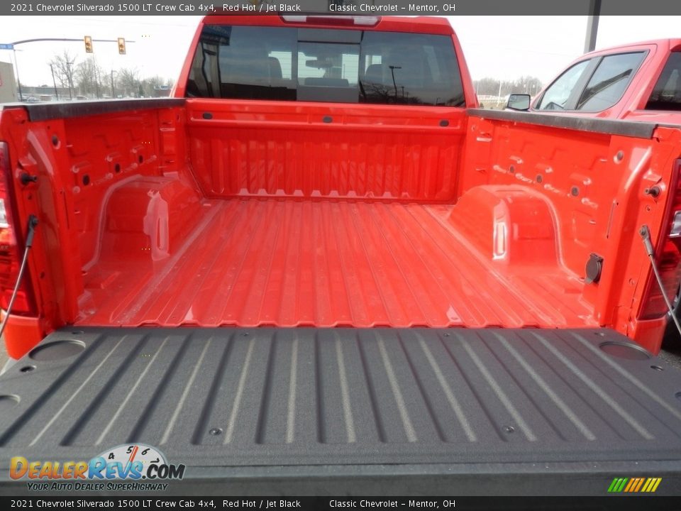 2021 Chevrolet Silverado 1500 LT Crew Cab 4x4 Red Hot / Jet Black Photo #6