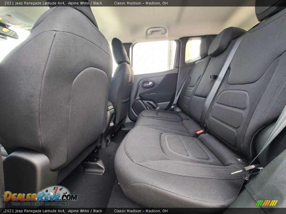 2021 Jeep Renegade Latitude 4x4 Alpine White / Black Photo #3
