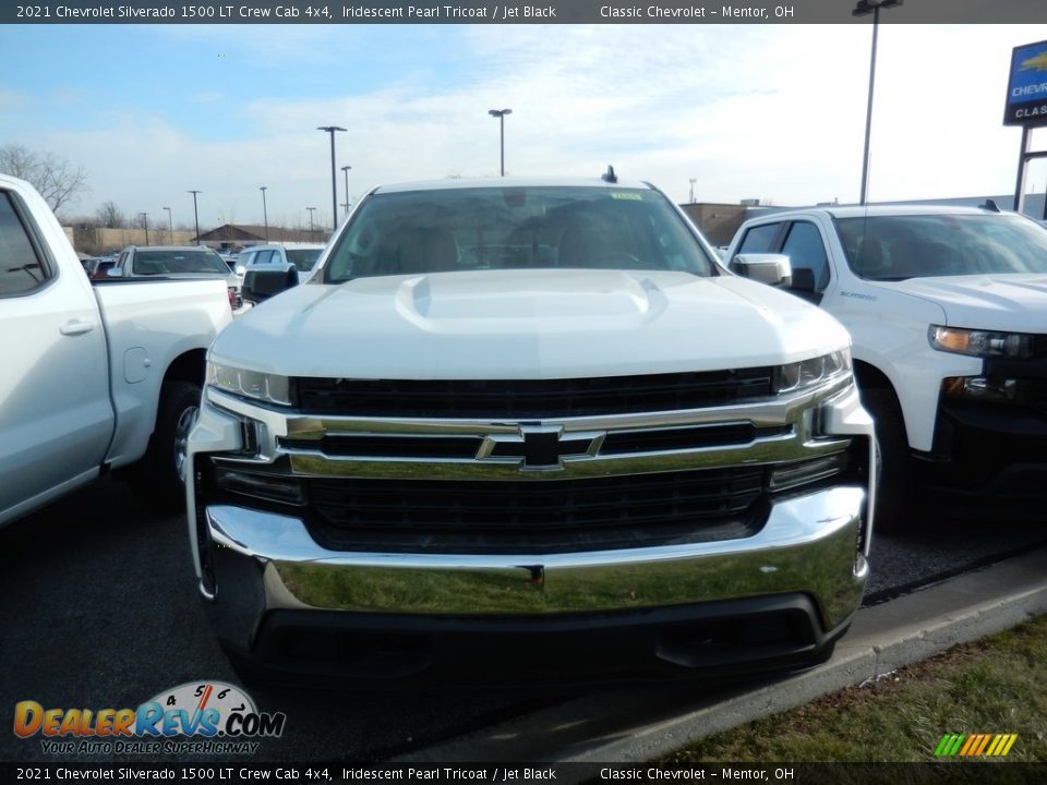 2021 Chevrolet Silverado 1500 LT Crew Cab 4x4 Iridescent Pearl Tricoat / Jet Black Photo #2