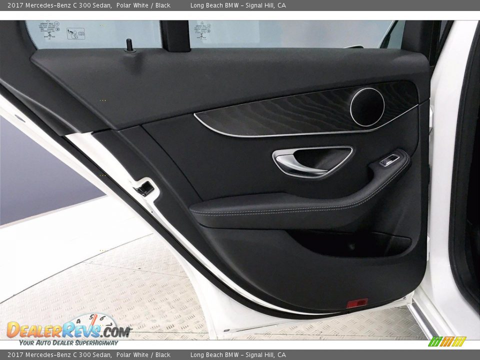 2017 Mercedes-Benz C 300 Sedan Polar White / Black Photo #25