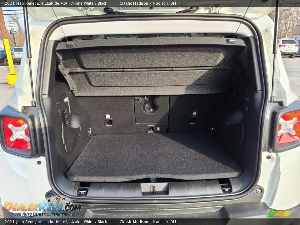 2021 Jeep Renegade Latitude 4x4 Alpine White / Black Photo #11
