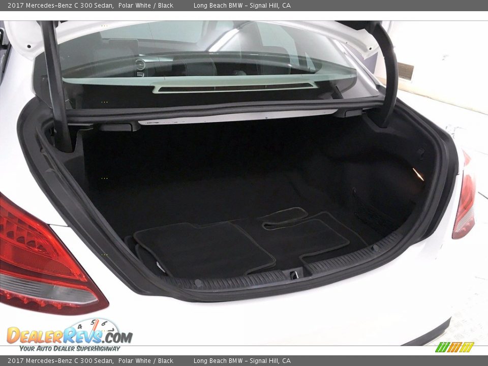 2017 Mercedes-Benz C 300 Sedan Polar White / Black Photo #32