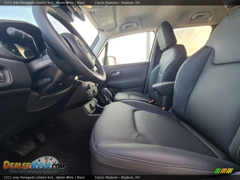 2021 Jeep Renegade Limited 4x4 Alpine White / Black Photo #2