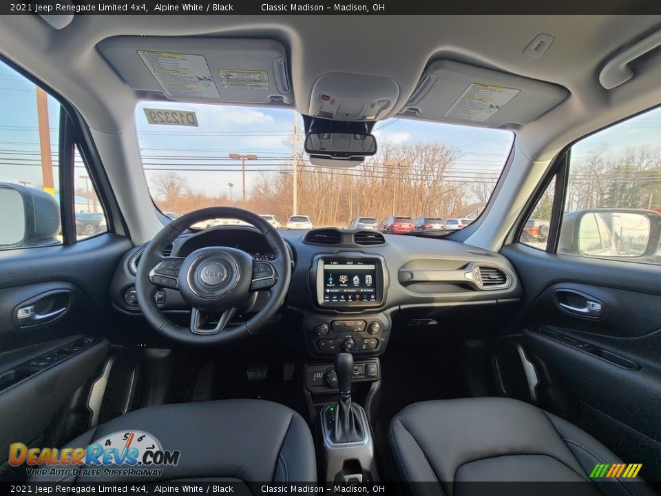 2021 Jeep Renegade Limited 4x4 Alpine White / Black Photo #4