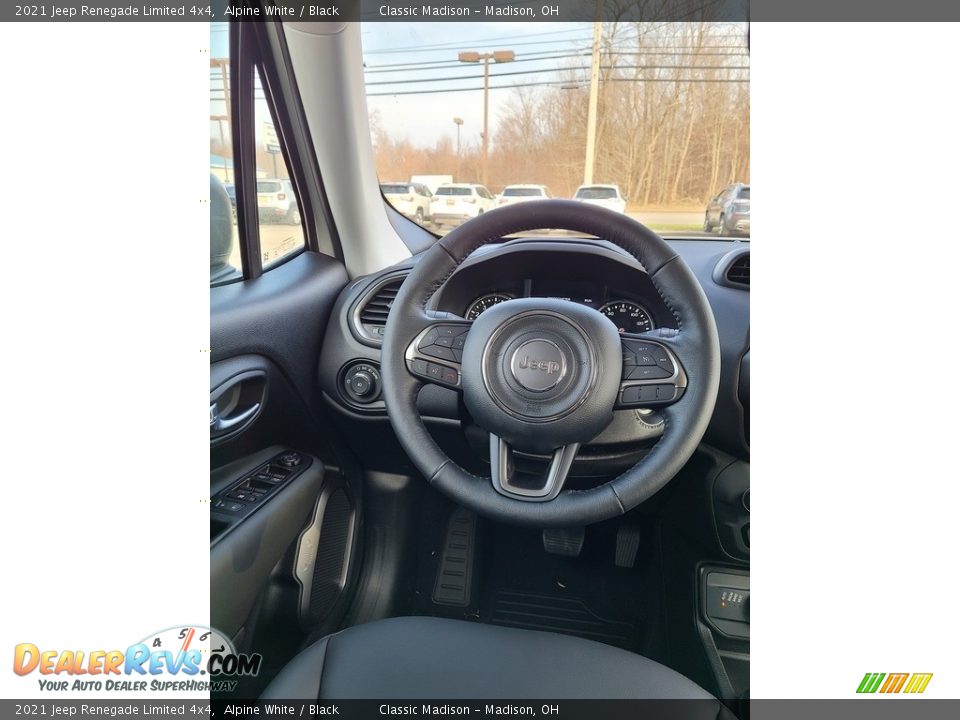 2021 Jeep Renegade Limited 4x4 Alpine White / Black Photo #5