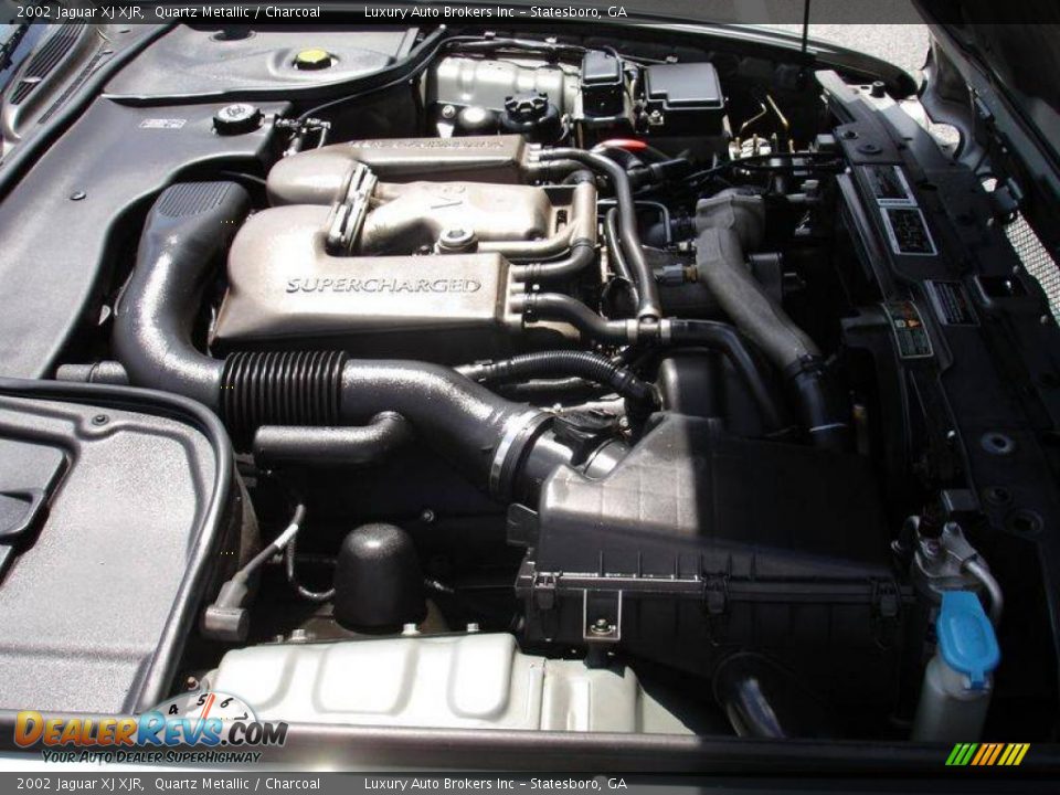 2002 Jaguar XJ XJR Quartz Metallic / Charcoal Photo #5