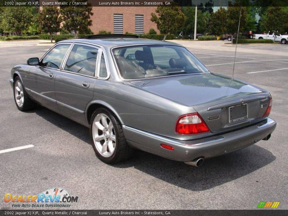 2002 Jaguar XJ XJR Quartz Metallic / Charcoal Photo #6