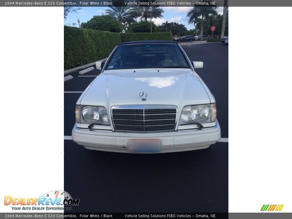 1994 Mercedes-Benz E 320 Convertible Polar White / Black Photo #3