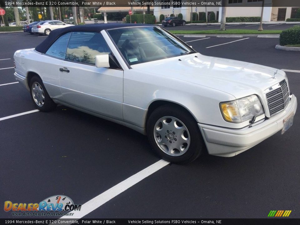 Polar White 1994 Mercedes-Benz E 320 Convertible Photo #6