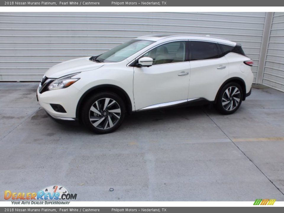 Pearl White 2018 Nissan Murano Platinum Photo #5