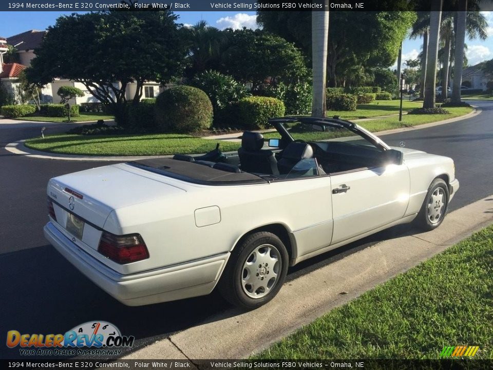 1994 Mercedes-Benz E 320 Convertible Polar White / Black Photo #9