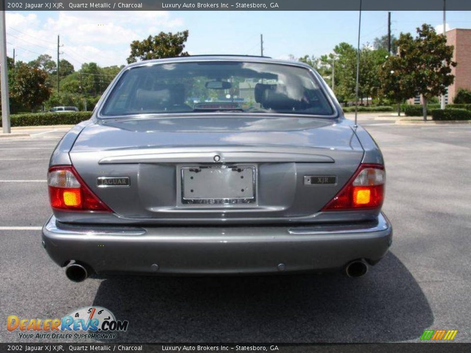 2002 Jaguar XJ XJR Quartz Metallic / Charcoal Photo #7