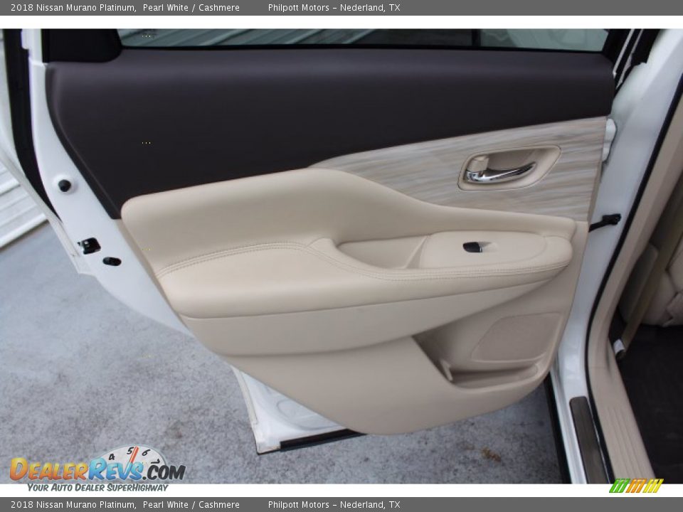 Door Panel of 2018 Nissan Murano Platinum Photo #20