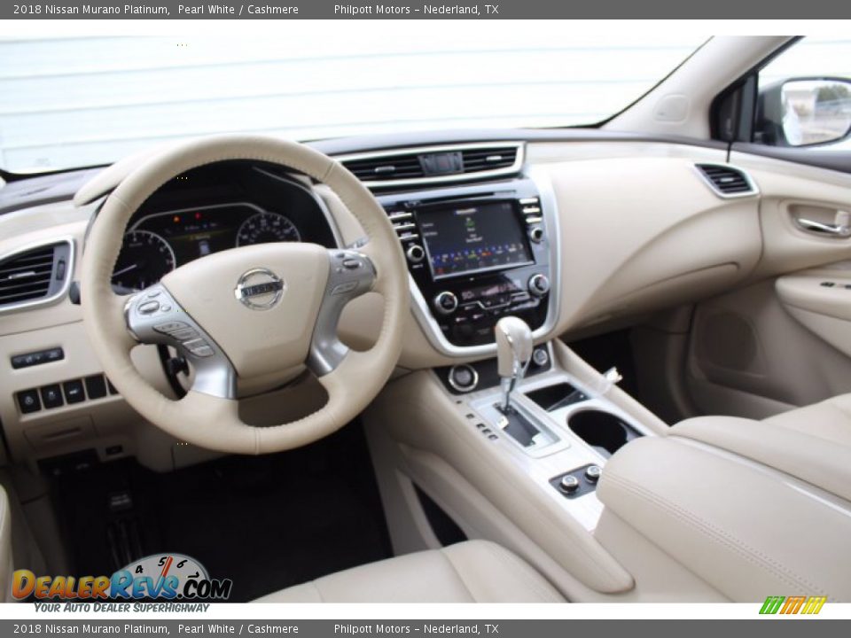 Cashmere Interior - 2018 Nissan Murano Platinum Photo #22