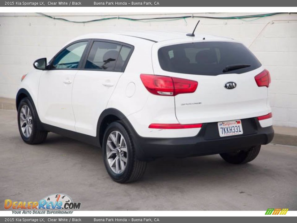 Clear White 2015 Kia Sportage LX Photo #2