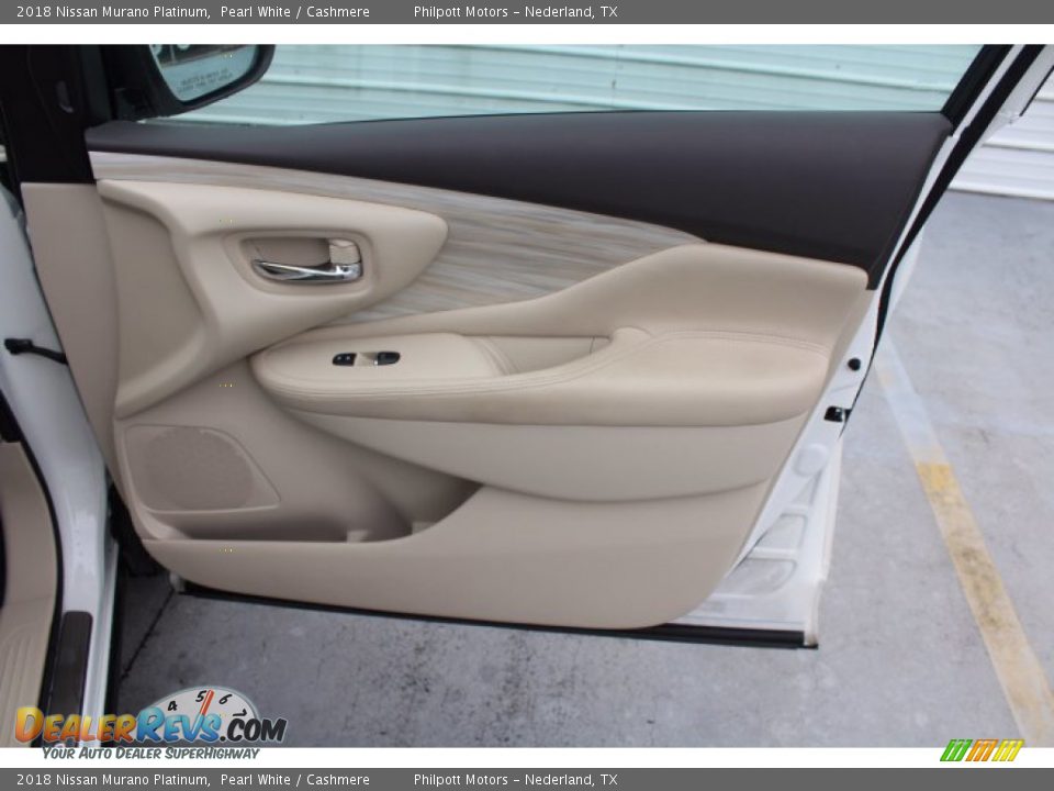 Door Panel of 2018 Nissan Murano Platinum Photo #28