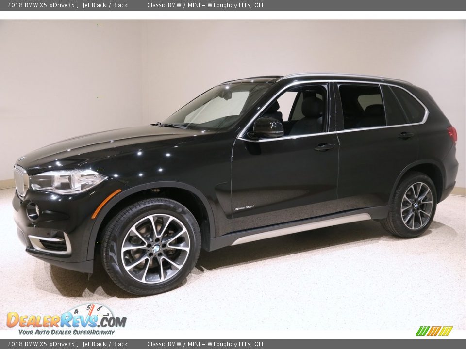 2018 BMW X5 xDrive35i Jet Black / Black Photo #3