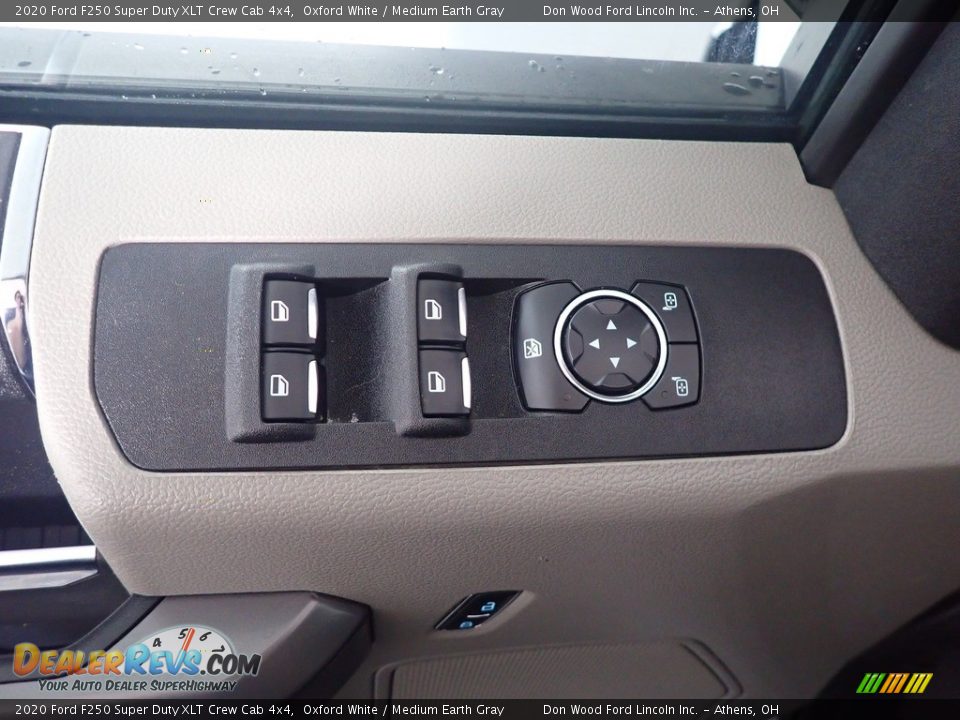 2020 Ford F250 Super Duty XLT Crew Cab 4x4 Oxford White / Medium Earth Gray Photo #18
