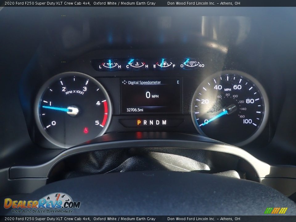 2020 Ford F250 Super Duty XLT Crew Cab 4x4 Oxford White / Medium Earth Gray Photo #23