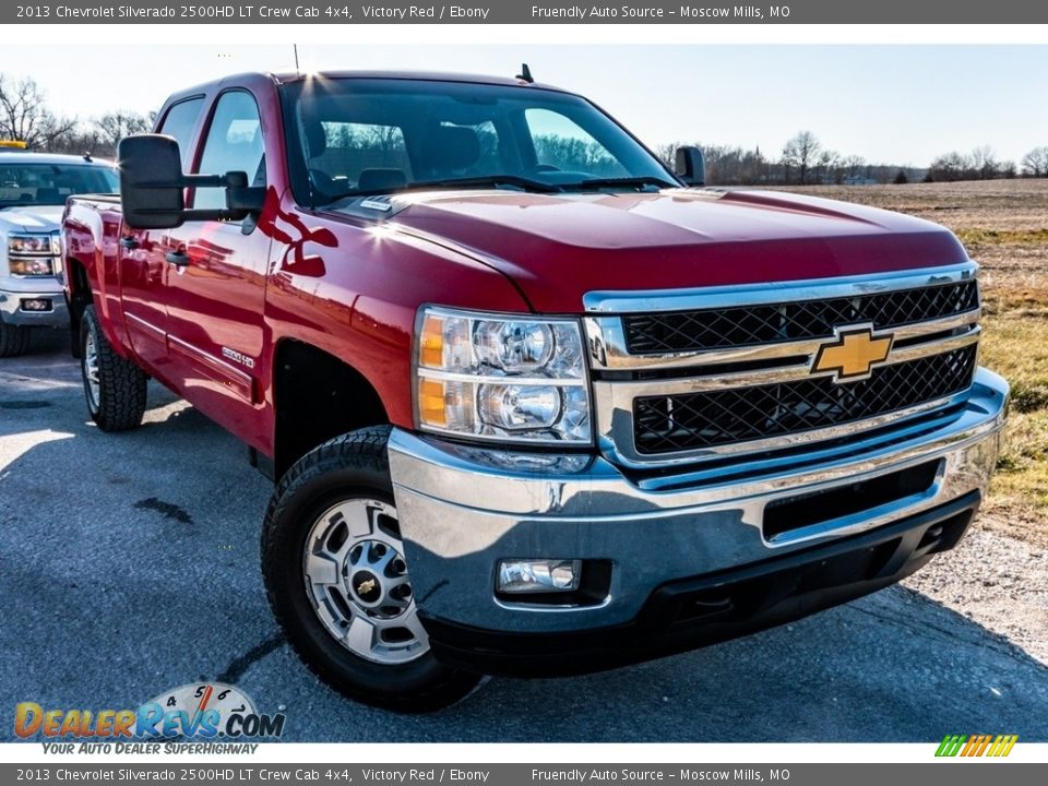 2013 Chevrolet Silverado 2500HD LT Crew Cab 4x4 Victory Red / Ebony Photo #1