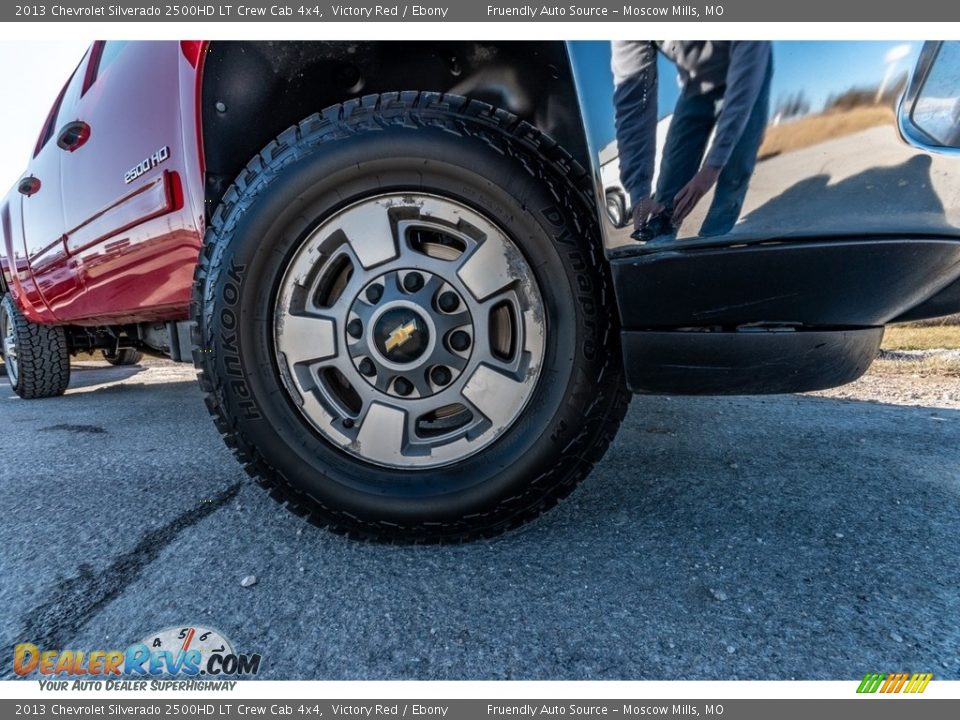 2013 Chevrolet Silverado 2500HD LT Crew Cab 4x4 Victory Red / Ebony Photo #2