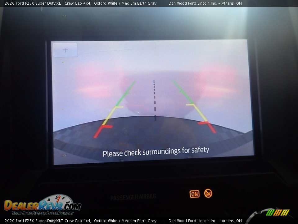 2020 Ford F250 Super Duty XLT Crew Cab 4x4 Oxford White / Medium Earth Gray Photo #30