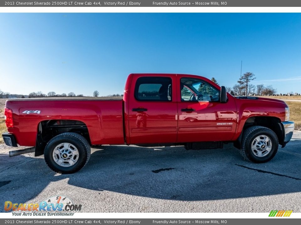 2013 Chevrolet Silverado 2500HD LT Crew Cab 4x4 Victory Red / Ebony Photo #3