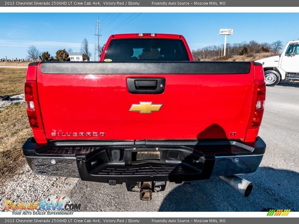 2013 Chevrolet Silverado 2500HD LT Crew Cab 4x4 Victory Red / Ebony Photo #5