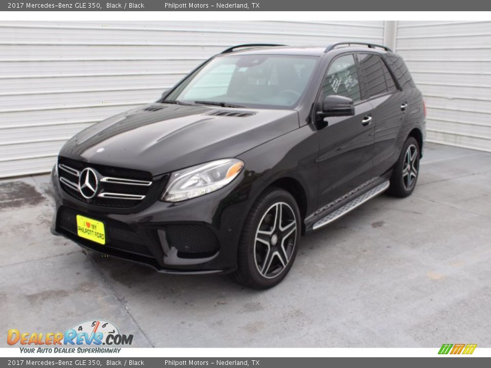 2017 Mercedes-Benz GLE 350 Black / Black Photo #4