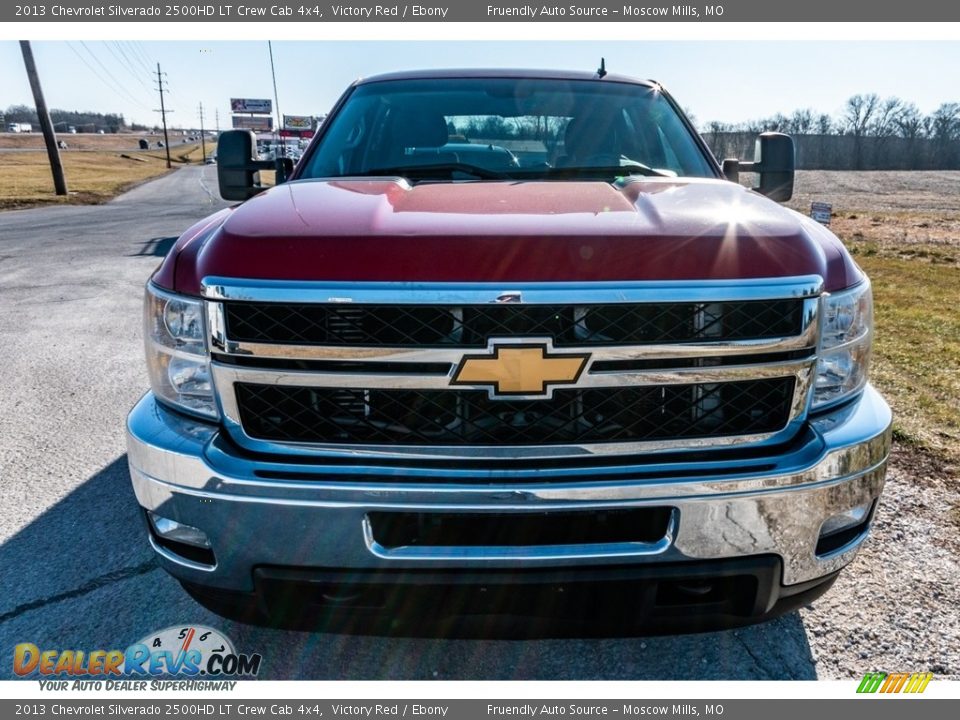 2013 Chevrolet Silverado 2500HD LT Crew Cab 4x4 Victory Red / Ebony Photo #9