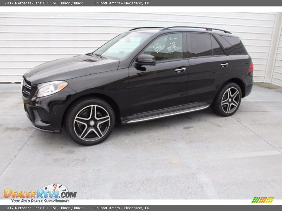 2017 Mercedes-Benz GLE 350 Black / Black Photo #5