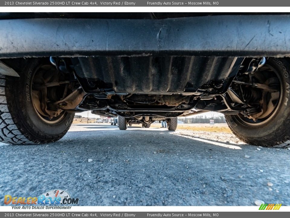 2013 Chevrolet Silverado 2500HD LT Crew Cab 4x4 Victory Red / Ebony Photo #10