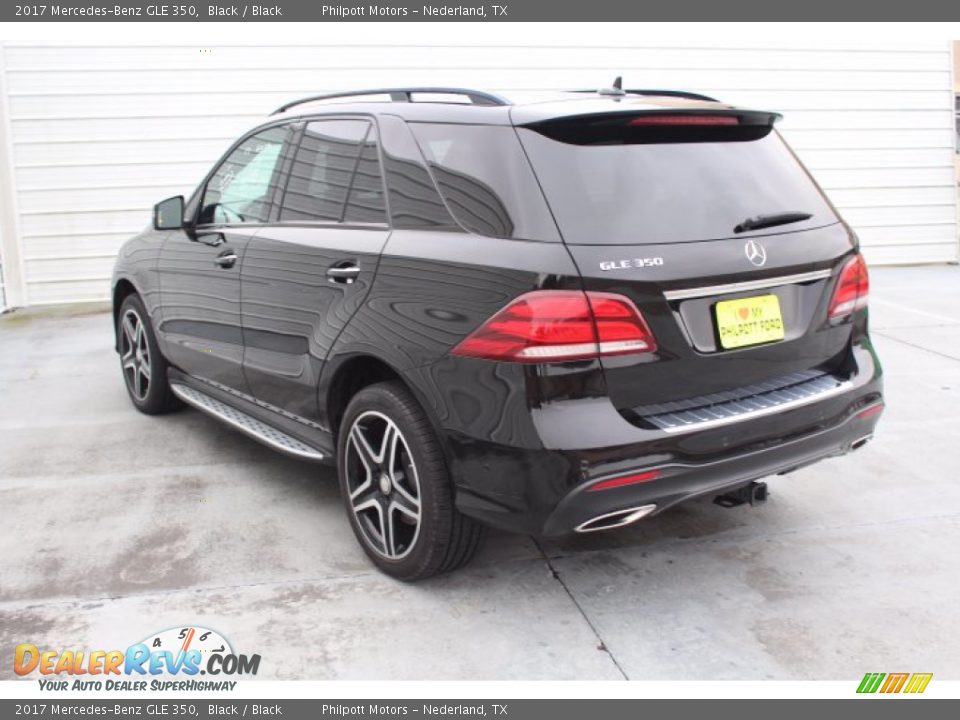 2017 Mercedes-Benz GLE 350 Black / Black Photo #7