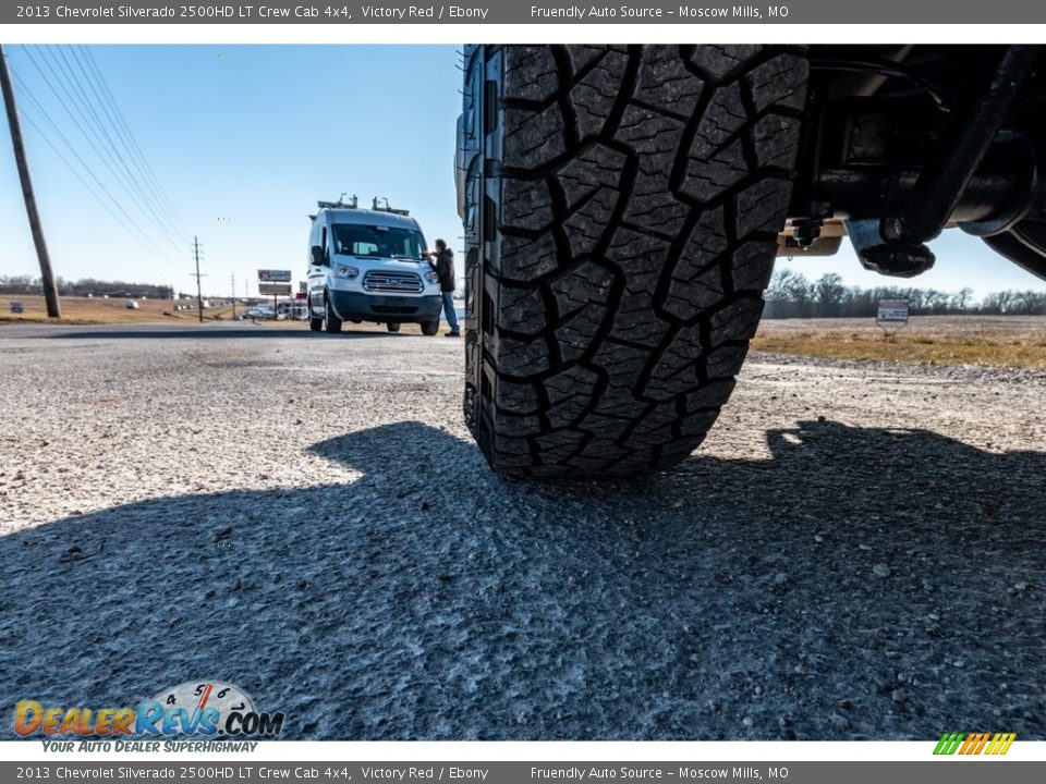 2013 Chevrolet Silverado 2500HD LT Crew Cab 4x4 Victory Red / Ebony Photo #12