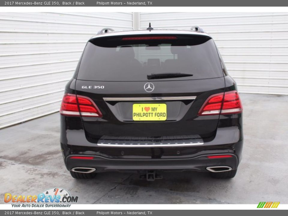 2017 Mercedes-Benz GLE 350 Black / Black Photo #8