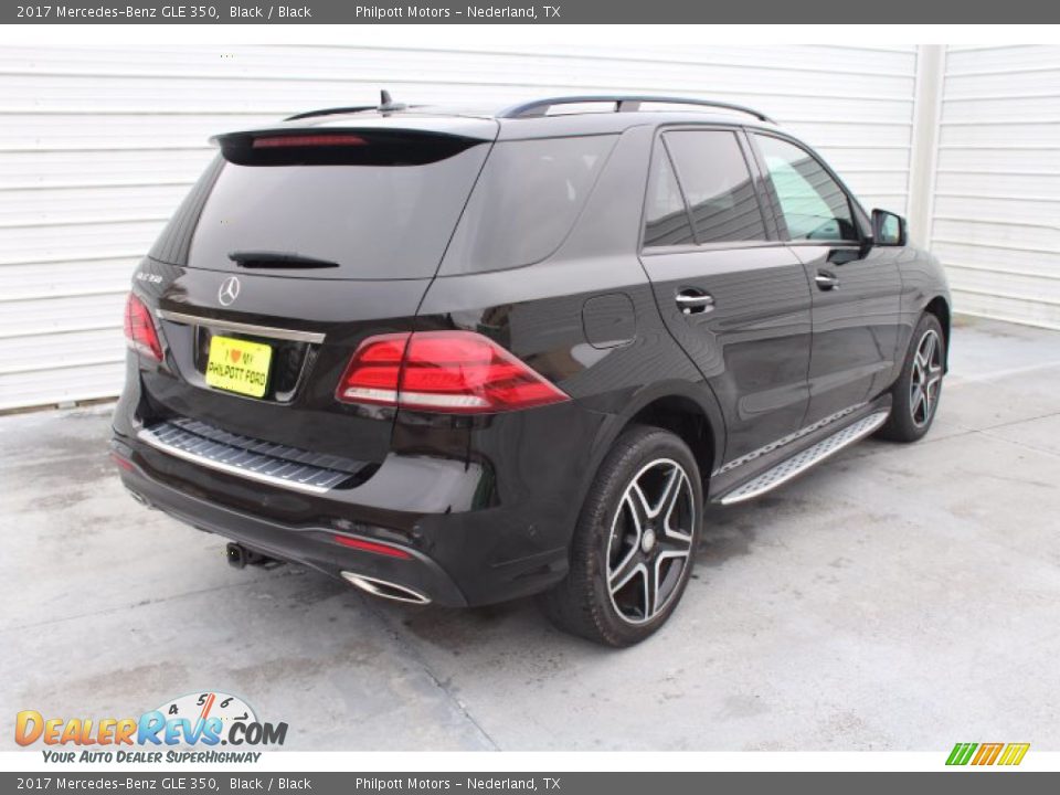 2017 Mercedes-Benz GLE 350 Black / Black Photo #9