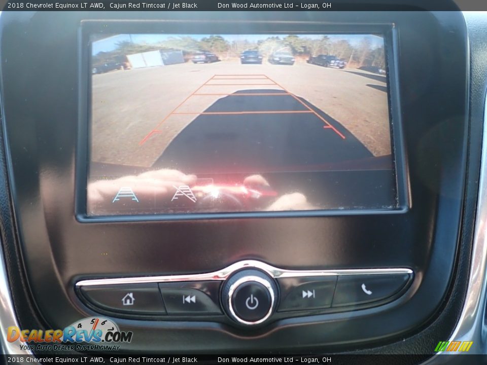 2018 Chevrolet Equinox LT AWD Cajun Red Tintcoat / Jet Black Photo #2