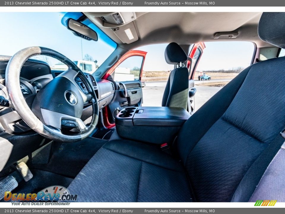 2013 Chevrolet Silverado 2500HD LT Crew Cab 4x4 Victory Red / Ebony Photo #19