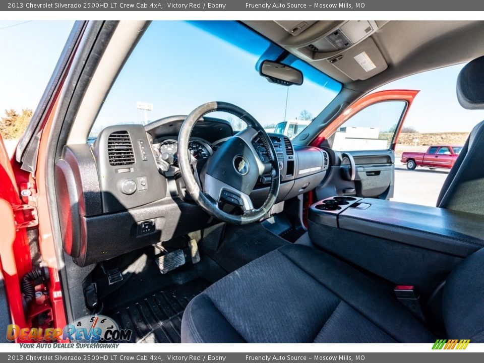 2013 Chevrolet Silverado 2500HD LT Crew Cab 4x4 Victory Red / Ebony Photo #20