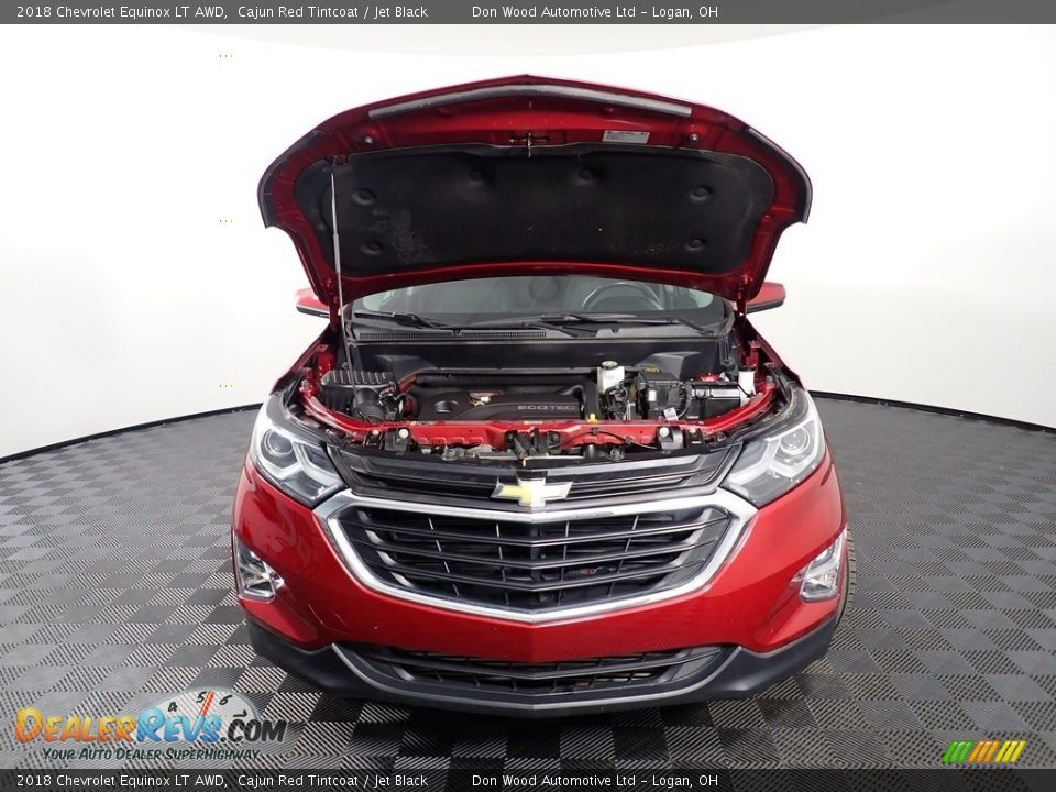 2018 Chevrolet Equinox LT AWD Cajun Red Tintcoat / Jet Black Photo #6