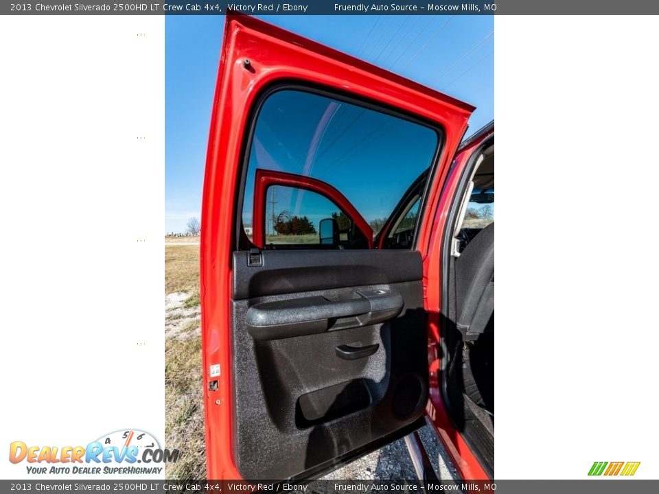 2013 Chevrolet Silverado 2500HD LT Crew Cab 4x4 Victory Red / Ebony Photo #21