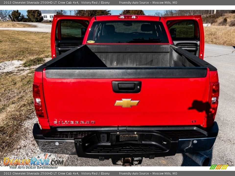 2013 Chevrolet Silverado 2500HD LT Crew Cab 4x4 Victory Red / Ebony Photo #24