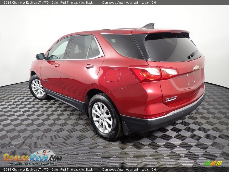 2018 Chevrolet Equinox LT AWD Cajun Red Tintcoat / Jet Black Photo #11