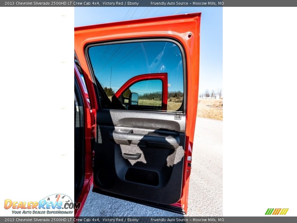 2013 Chevrolet Silverado 2500HD LT Crew Cab 4x4 Victory Red / Ebony Photo #27