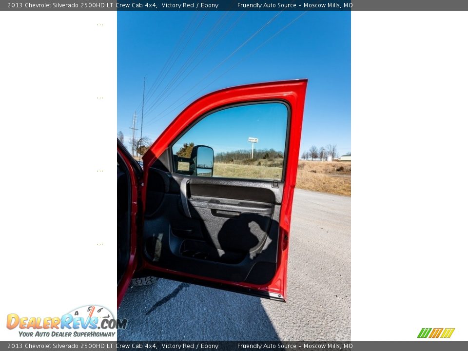 2013 Chevrolet Silverado 2500HD LT Crew Cab 4x4 Victory Red / Ebony Photo #28